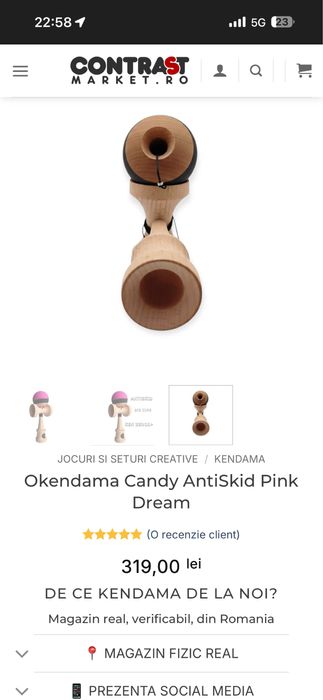 Vand kendama antiskid okendama candy