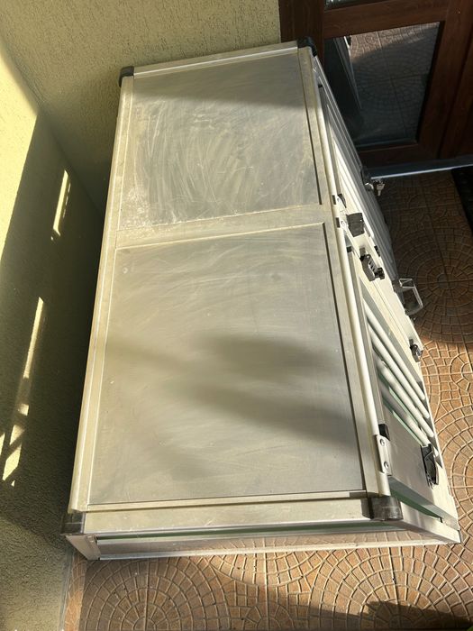 Cușcă aluminiu transport catei