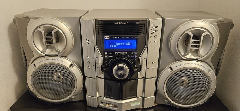 SHARP -Уредба  Mp3 CD Cassette Tuner