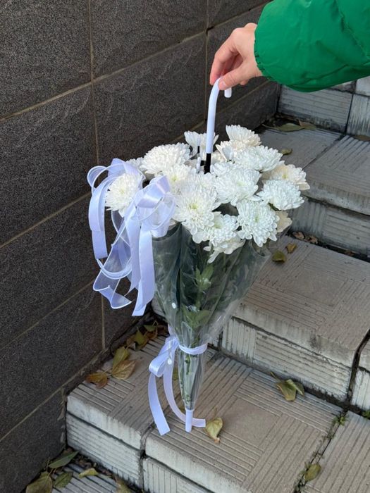 Цветы в зонтике в Павлодаре