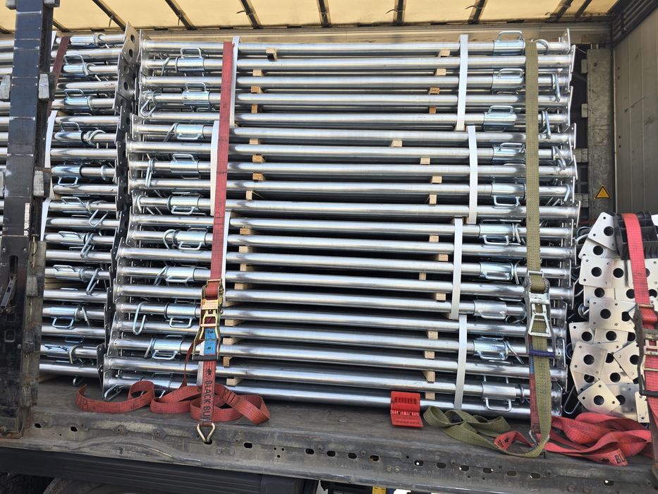 Popi metalici galvanizati  3.6 m extinsi