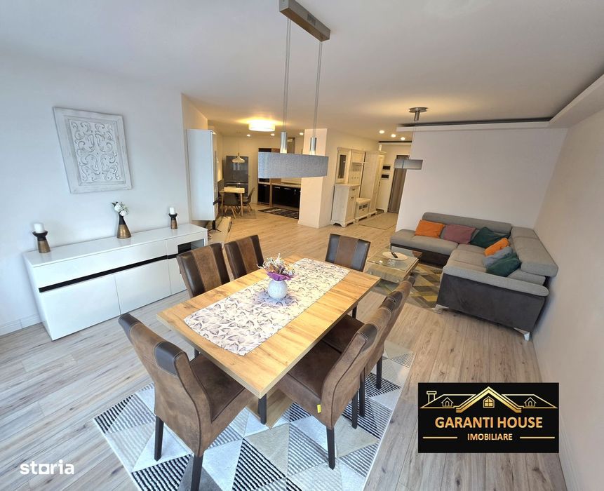 Bloc nou, apartament cu 3 camere, etaj 1, terasa, parcare, 450€/Luna