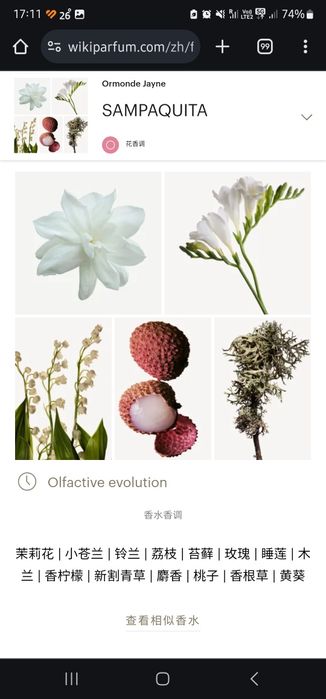 Ormonde Jayne Sampaquita EDP отливка