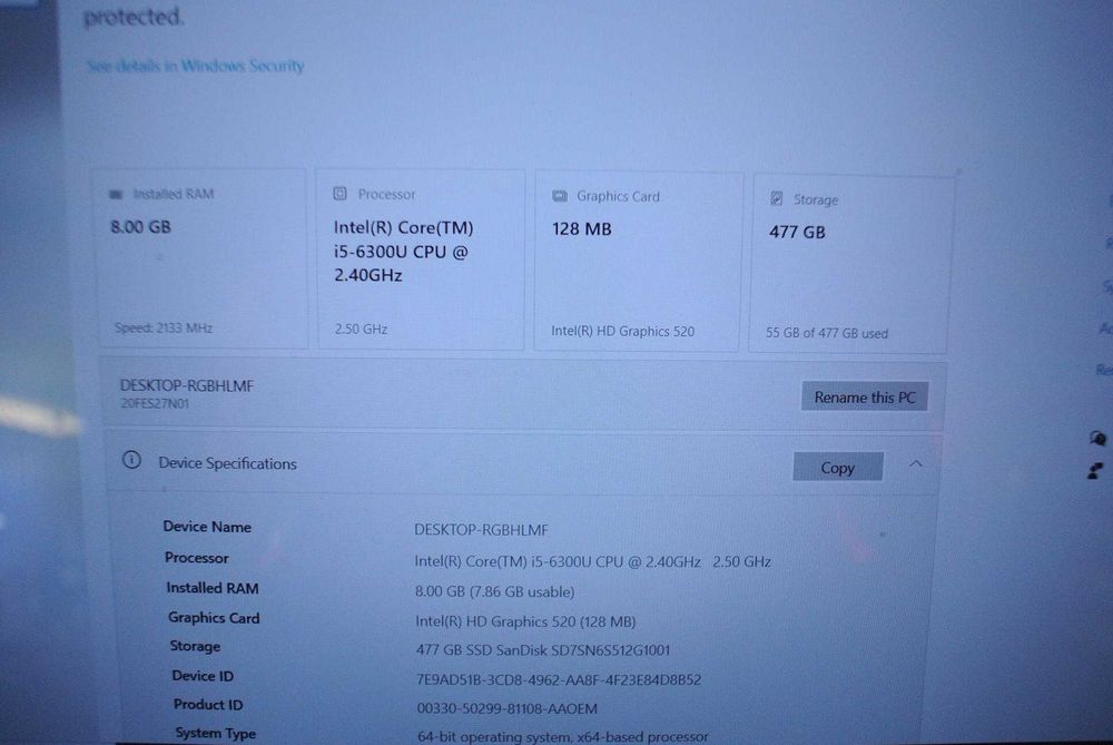 Lenovo Yoga 260 i5-6300U 8GB 256GB SSD ТЪЧ