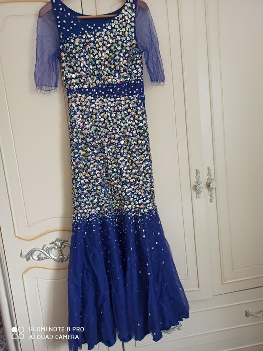 Платье в пол р 40_44