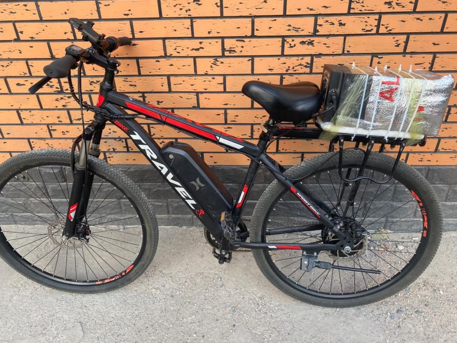 Электровелосипед с двумя акб