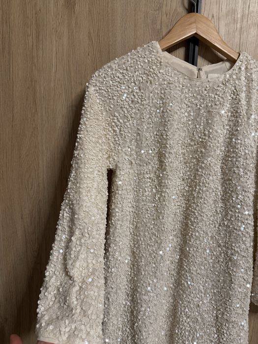 Рокля с пайети h&m