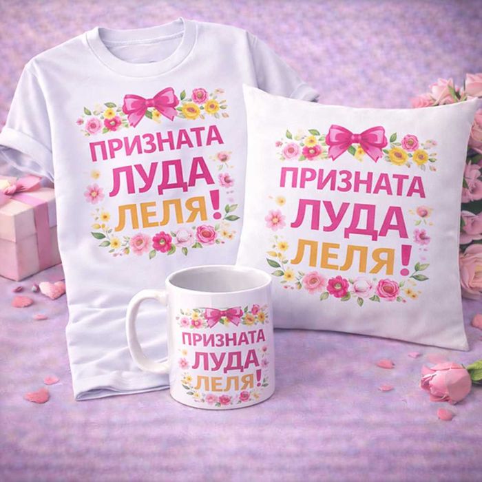 Подарък за леля – персонализирана тениска / картина / сертификат