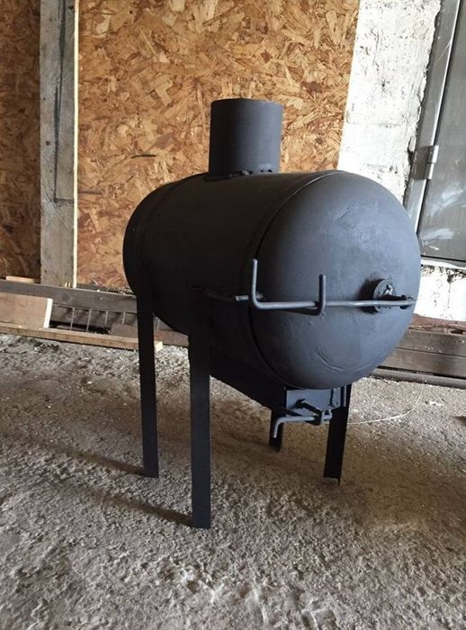 Печь буржуйка печка