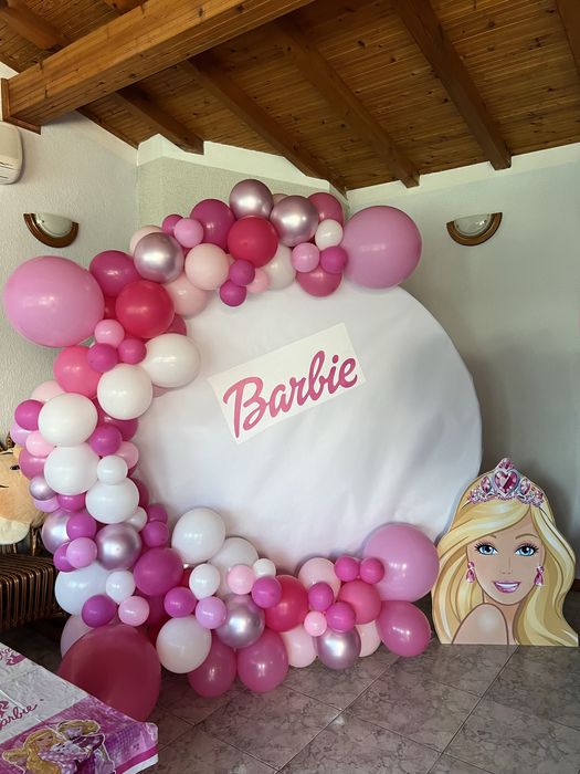 Тематична украса със Статив или Арка- Барби, пес ПатрулСкай, Маша