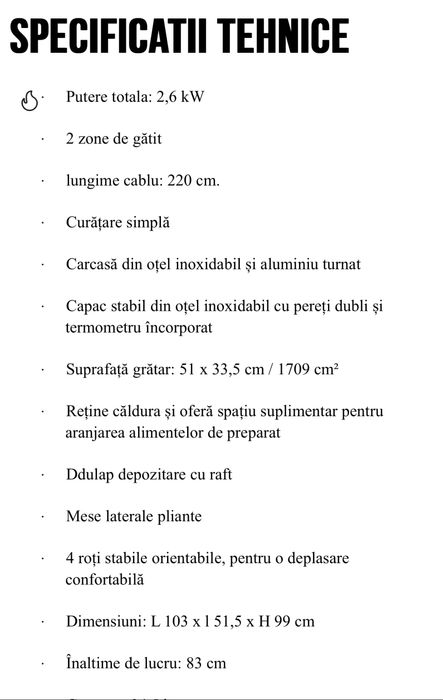 Grătar electric E-Crave 2