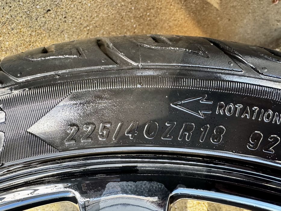 Джанти с гуми за фолксваген 225 40 18