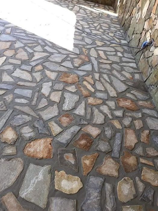 Piatră naturală poligonala/cubica/și cascade din bolovani decorativi