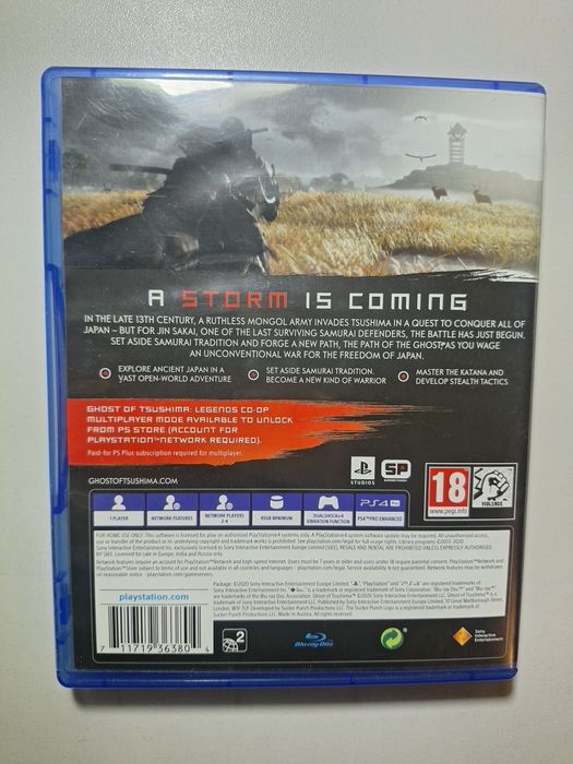 Joc Ghost of Tsushima PS4