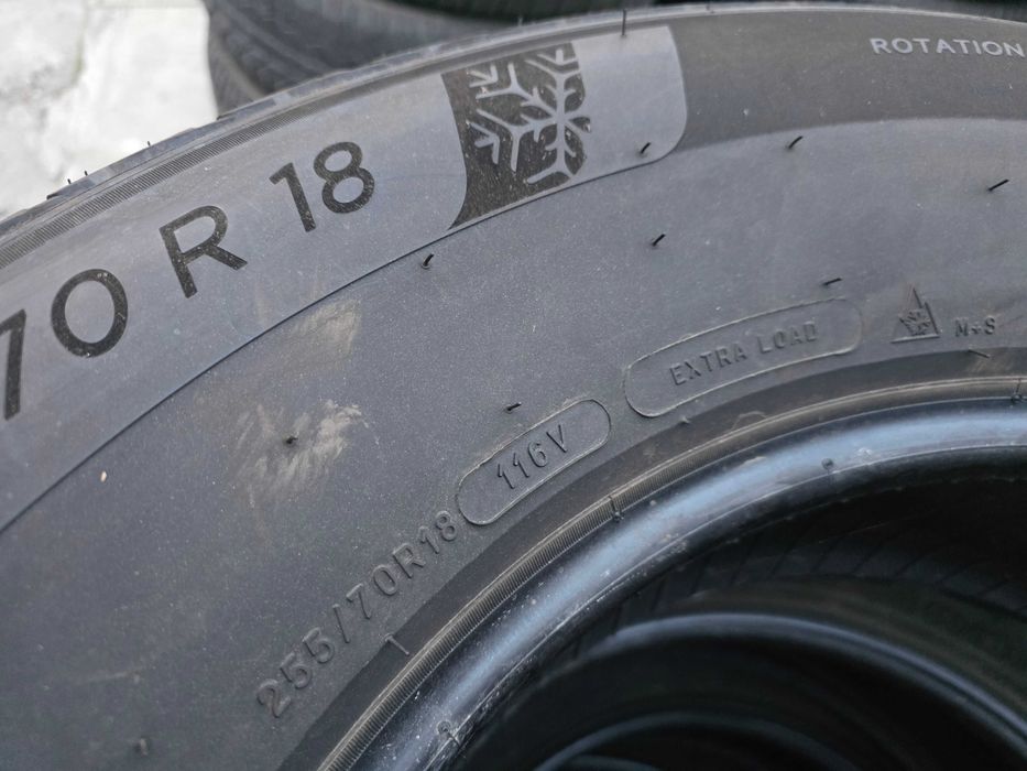 4бр Зимни гуми 255 70 18 - Michelin - DOT 2024