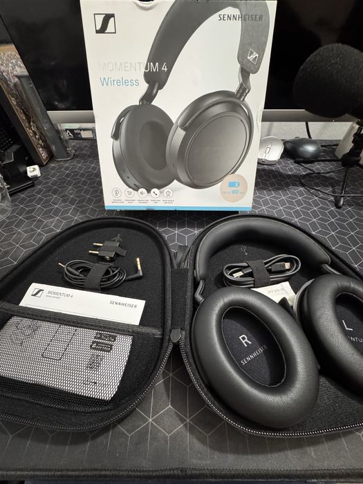 Sennheiser Momentum 4 Wireless – Noi, în cutie originală