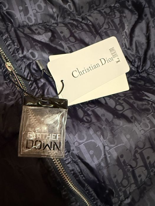 Geaca Dior Umplutura Pene , Deraliu Metalic , PREMIUM