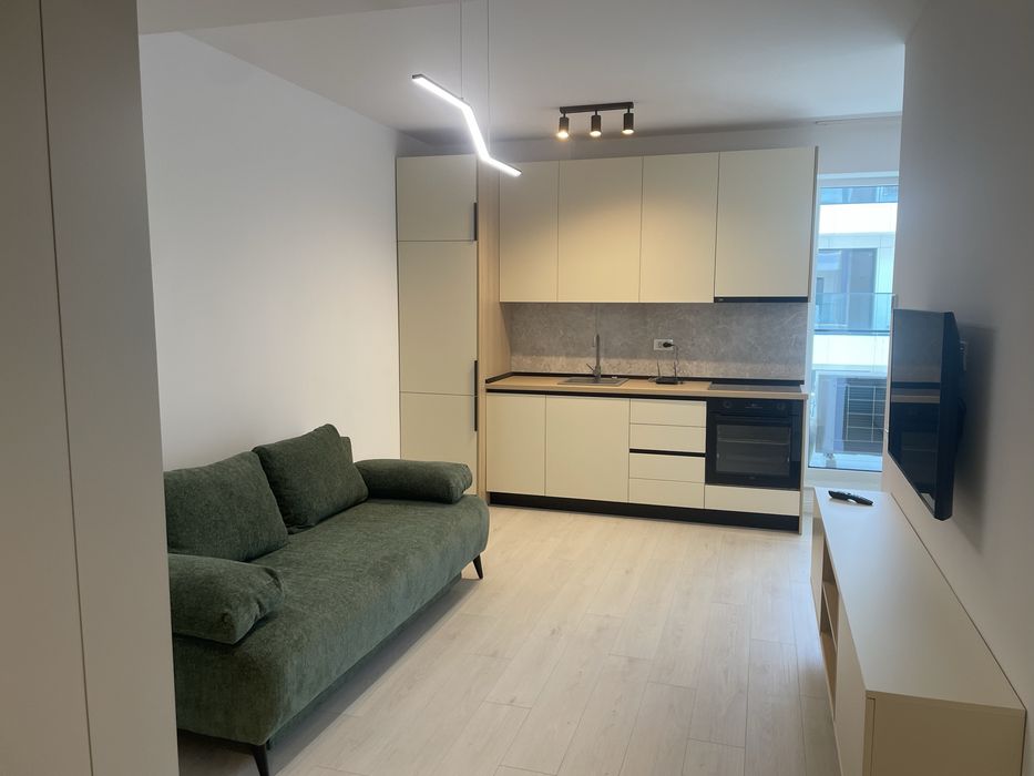 Prima închiriere | Studio dublu mobilat și complet utilat | MTM Pipera Lake | Parcare inclusă