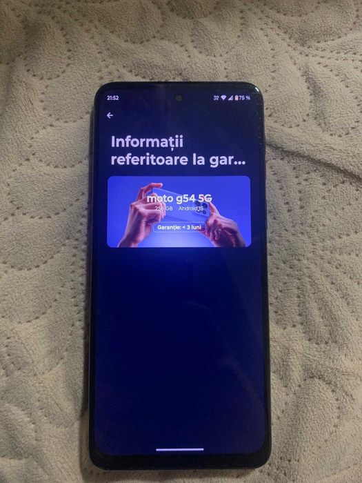 Telefon Motorola g54 power edition 12/256 gb