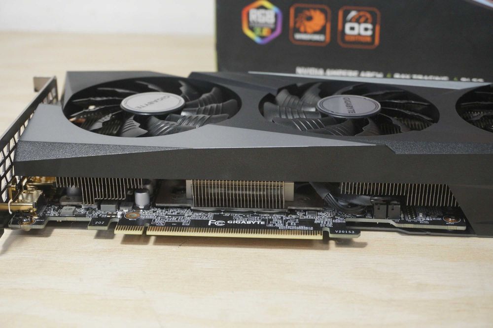 GPU RTX 3060 Ti 8GB Gigabyte Gaming OC Nvidia GeForce Видеокарта / Вкл.ДДС