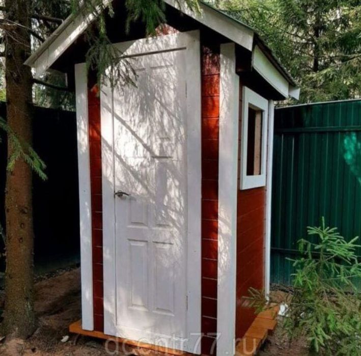 Уличный Деревянные туалет для Дачи