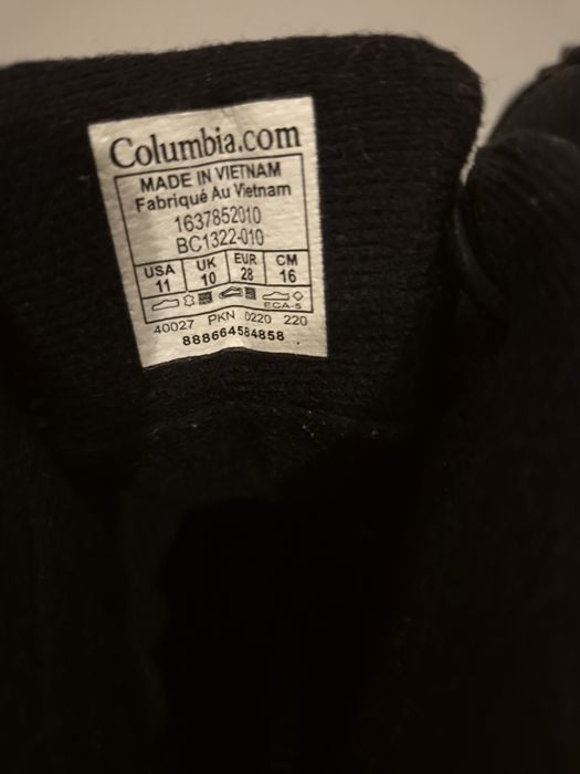 Ghete iarnă Columbia