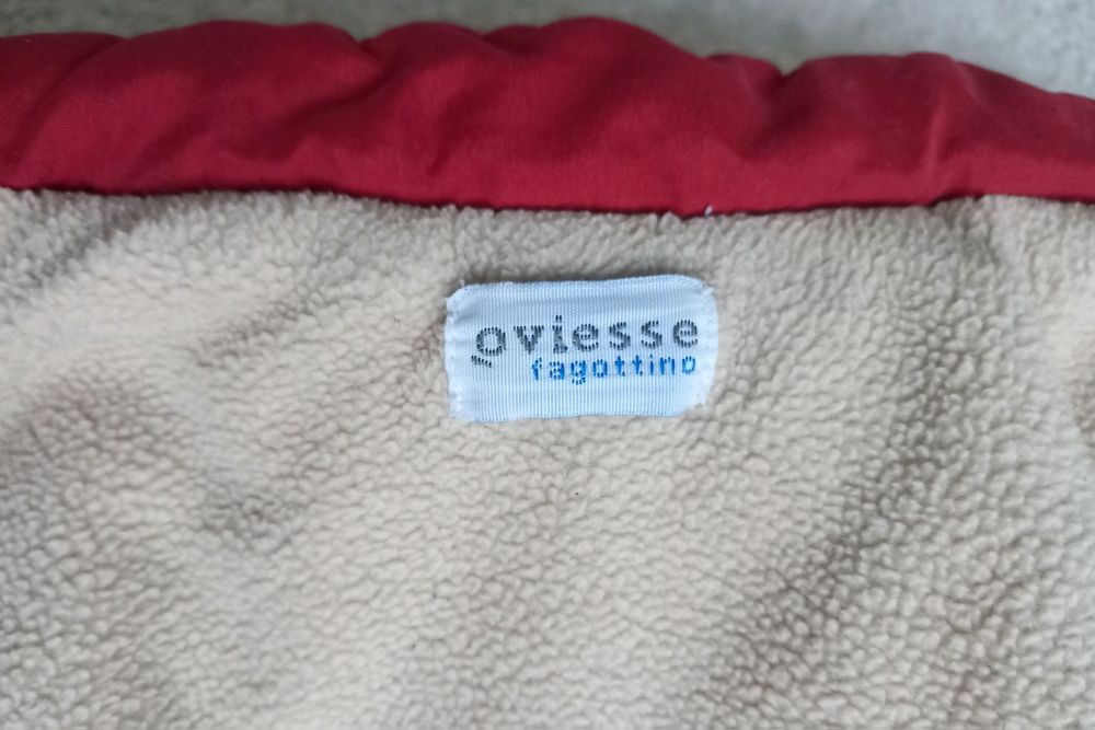 OVS Детски ватиран елек / грейка за Момче, тъмночервен, за 3-4 г