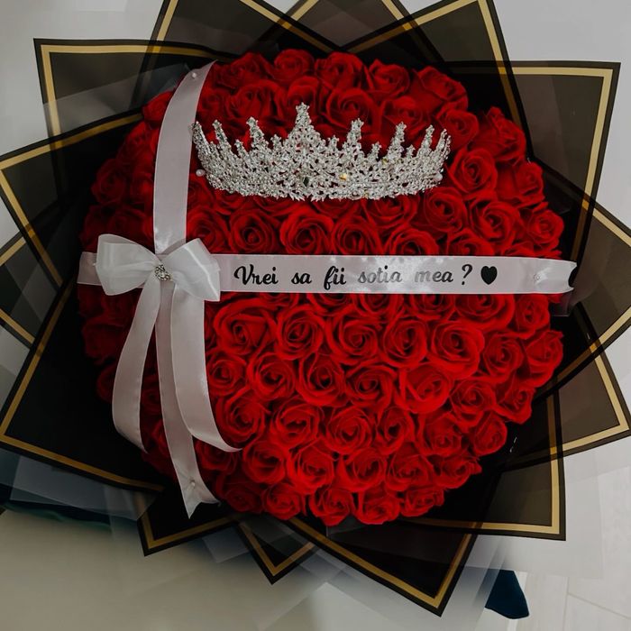 Buchete de trandafiri din sapun