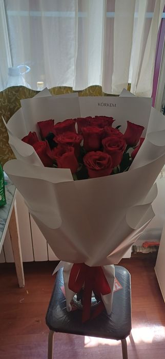 Роза 15 роза только что привезли