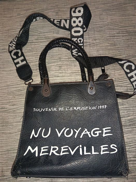 Женская черная сумка Nu Voyage Merveilles (через плечо)