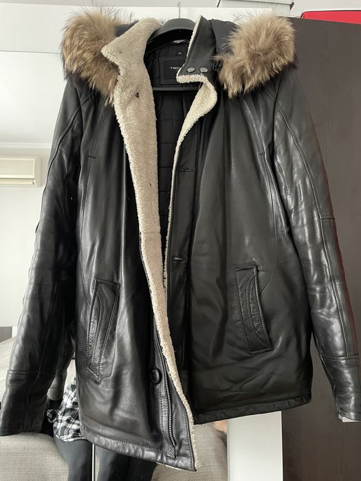 Кожено зимно яке