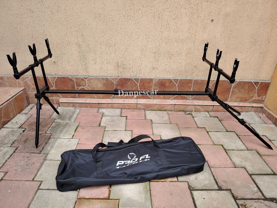 Rod pod PROFL BLACK pentru 3 lansete cu 4 picioare FL129