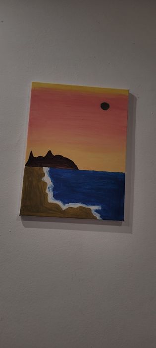 Tablou peisaj de mare