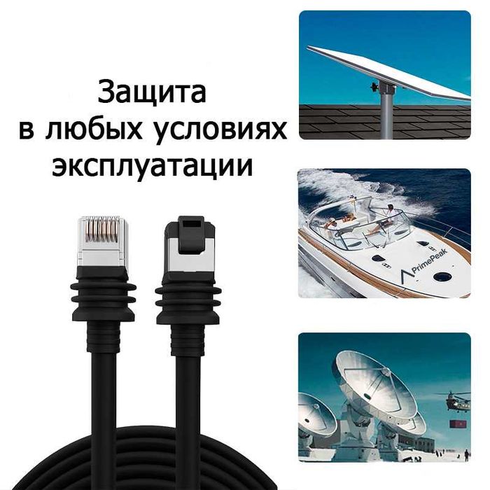 Сетевой PoE кабель для Starlink Standart Gen3 и Mini