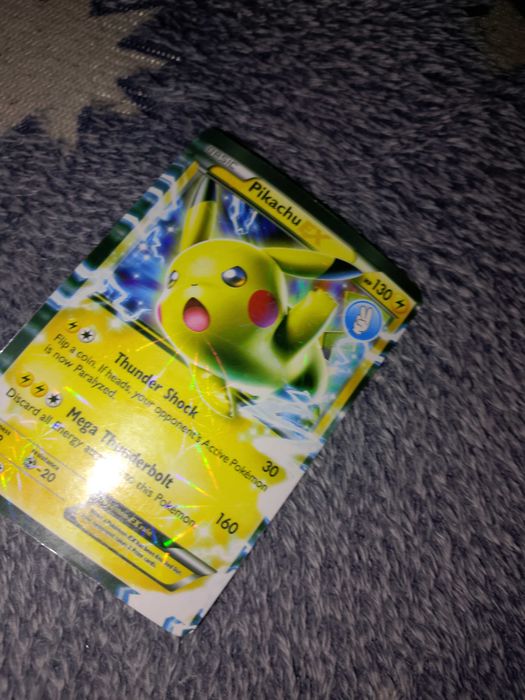 Pikachu EX покемон карта