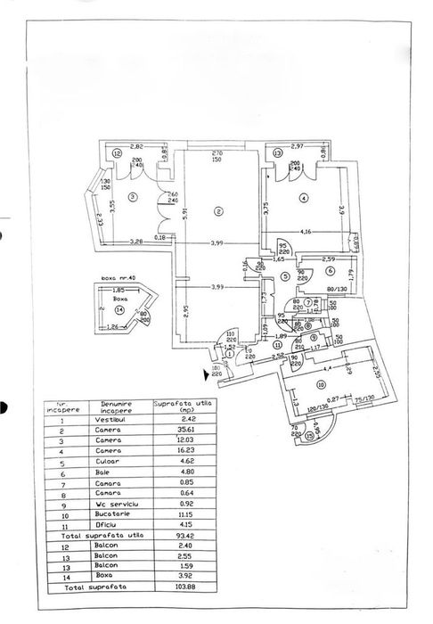 3 camere Universitatii | 5 min Metrou | Centrala | 2 Bai