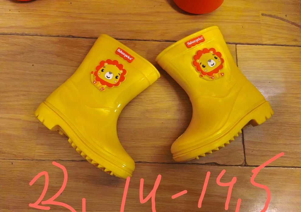 Cizme de ploaie,22, int 14-14,5 cm