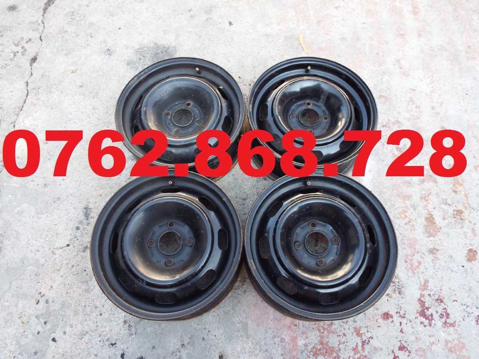 Vand 4 jante pe 15" pentru peugeot 208,207,306,307,citroen c3,c4,xara