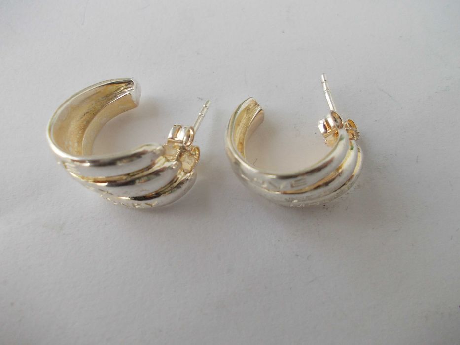 Cercei din argint LOVE SEX MONEY