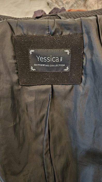 Palton negru Yessica C&A