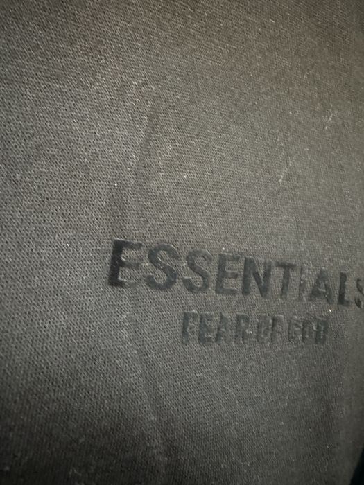 Fear of God "Essentials" Black Hoodie