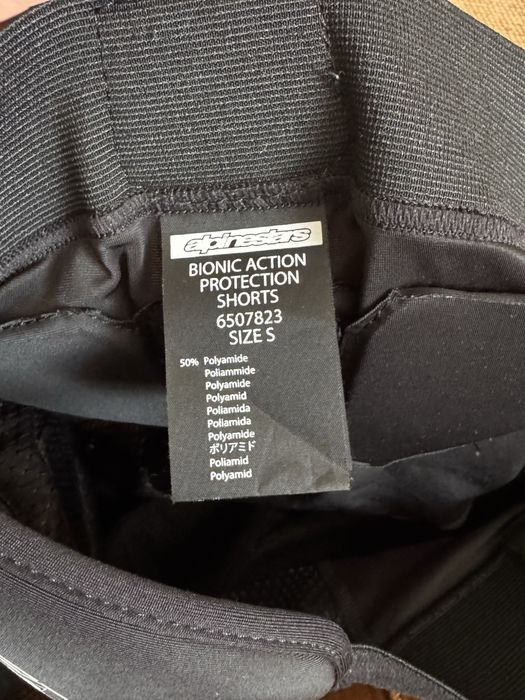 Мото клин alpinestars bionic action protection shorts s