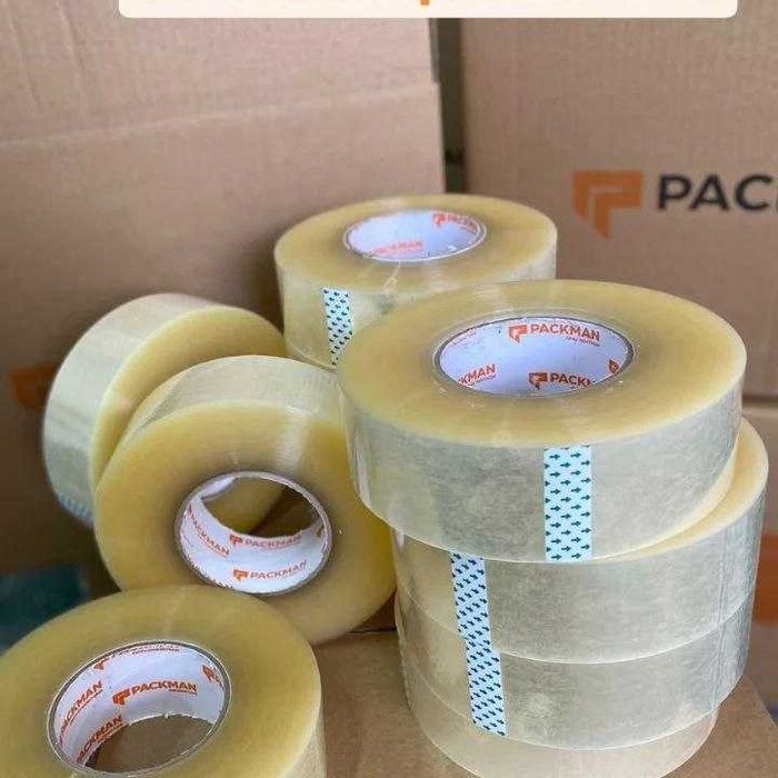 Скотч желтый Packman 80/150