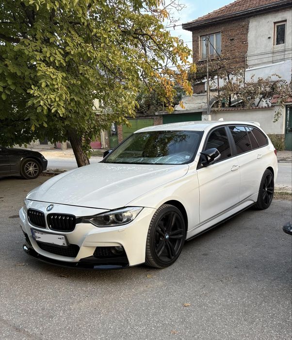 Преден лип спойлер – BMW  F30/ F31 , за M-Tech броня, черен, бмв ф30