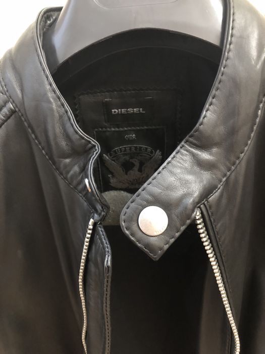Кожаная куртка Diesel