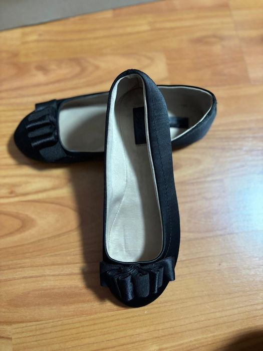 Balerini Zara material satinat