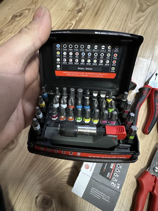 Wurth Zebra инструменти