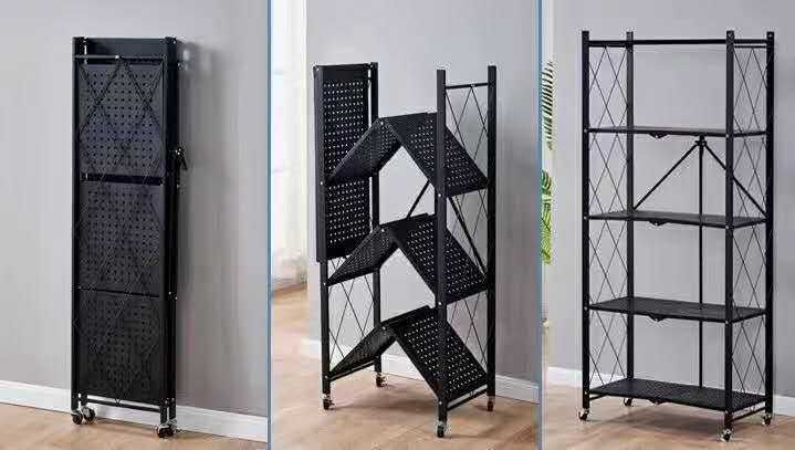 Стеллаж складной в стиле LOFT, напольный, металлический Доставка есть