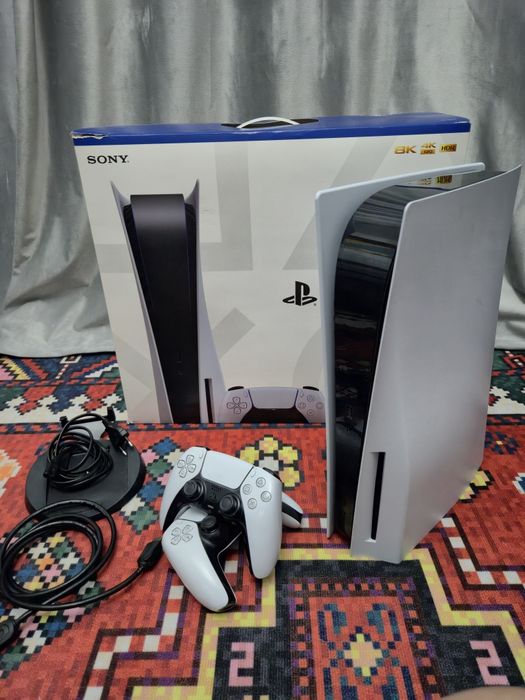 Playstation 5 2 джойстика ; Плейстейшен 5 ; полный комплект ; Пс5