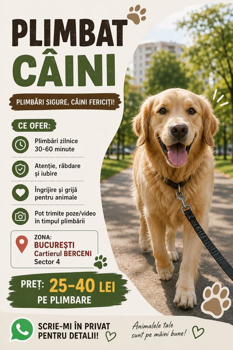 Plimbare Animăluțe